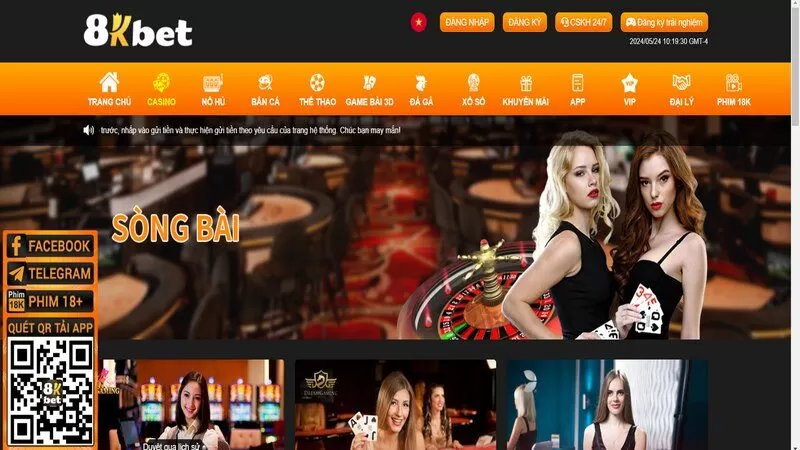 Casino là một hạng mục không thể bỏ qua khi tham gia tại nhà cái